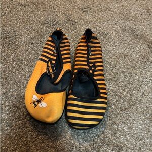 Bee hot chocolate shoes